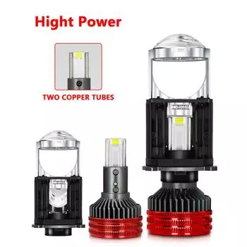 Светодиодные лампы H4 для фар, 40000LM 110W, суперяркие автомобильные светодиодные фары, комплект для переоборудования, 6000K, белый цвет красный черный