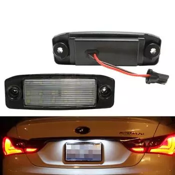 Светодиодные лампы подсветки номерного знака Direct Fit White для Hyundai Sonata i45 2011+