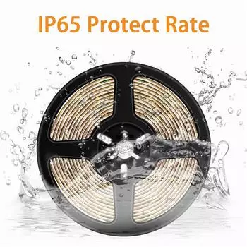 Светодиодные ленты с регулируемой яркостью USB, датчик движения PIR, 5 м, 300 светодиодов, веревочный светильник для телевизора, компьютера, настольного компьютера 5m белый