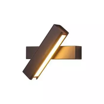 Светодиодные настенные светильники для помещений, вращающиеся, регулируемые, прикроватные лампы, современные, для гостиной, настенные бра, скандинавские, для прохода, бра 5W&warm white чёрный