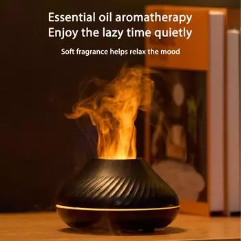 Светодиодные ночные огни, увлажнитель воздуха, шумоподавление, 130 мл, ароматерапевтические увлажнители, USB, тихий ароматический увлажнитель воздуха для спальни и офиса белый