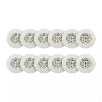 Светодиодные подставки 7 цветов RGB наклейки огни паб дом рождественский свет бутылки 12Pcs