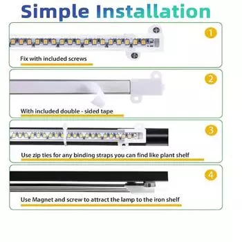 Светодиодные полосы света для выращивания растений в помещении USB Фитолампа полного спектра Диммируемый таймер Лампа для выращивания рассады в помещении Овощи Цветы Sunlight