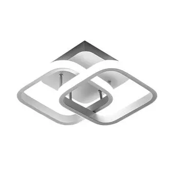 Светодиодные потолочные светильники Освещение для прихожей Потолочный светильник в стиле скандинавского минимализма Белый свет Датчик движения Ordinary Version белый