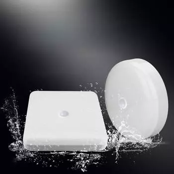 Светодиодные потолочные светильники с датчиком движения PIR, умное домашнее освещение 15 Вт, 20 Вт, 30 Вт, потолочный светильник для комнаты, коридора, теплого/белого цвета, 110 В, 220 В No Motion Sensor&15W теплый белый