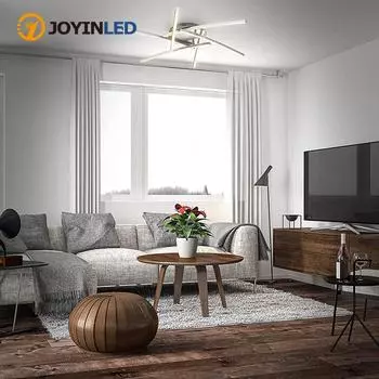 Светодиодные потолочные светильники, современный дизайн потолка, потолочные светильники с крестообразным креплением, подходят для гостиной, спальни, кухни теплый белый