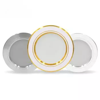 Светодиодные потолочные светильники Светодиодный потолочный светильник 220 В 5 Вт 9 Вт 12 Вт Встраиваемый потолочный светильник Круглый светодиодный панельный светильник 15 Вт 18 Вт Светодиодный точечный светильник Внутреннее освещение 15w&Warm white