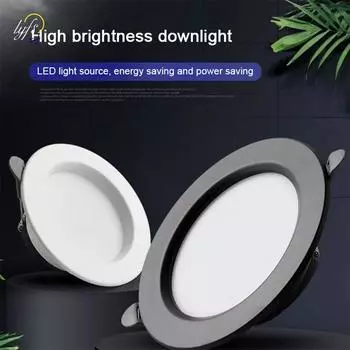 Светодиодные потолочные светильники Внутреннее освещение Спальня Гостиная Балкон Кухня Коридор Отель Современное украшение дома Потолочный светильник 1pcs&Natural Light