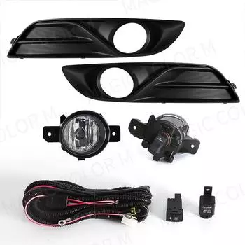 Светодиодные противотуманные фары для Nissan Sylphy Sentra Bluebird 2013 2014 2015 дневные ходовые огни передний бампер аксессуары для вождения автомобиля 12 В