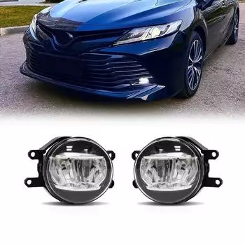 Светодиодные противотуманные фары для Toyota Camry Corolla RAV4 AXIO Lexus Tacoma Highlander Yairs Vitz Prius дневные ходовые огни водонепроницаемые High Power