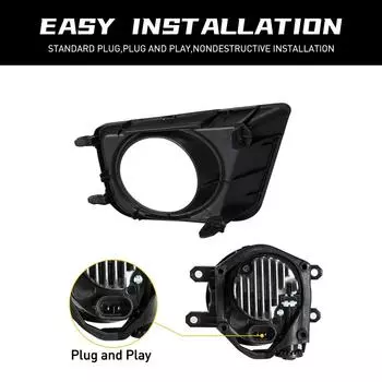 Светодиодные противотуманные фары для Toyota Tacoma 2012 2013 2014 2015 DRL дневные ходовые огни ангельские глазки галогенные фары автомобильные аксессуары 12 В