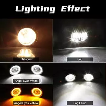 Светодиодные противотуманные фары для Toyota Tundra 2014 2015 2016 2017 2018 2019 2020 2025 DRL дневные ходовые огни ангельские глазки фары 12 В