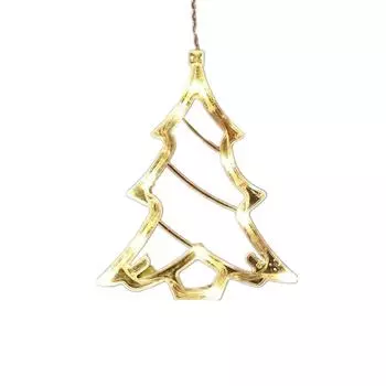 Светодиодные рождественские огни на присосках, подвесные огни для окон, колокольчики, Санта-Клаус, снежинка для декора дома, магазина, праздника, Нового года 2022