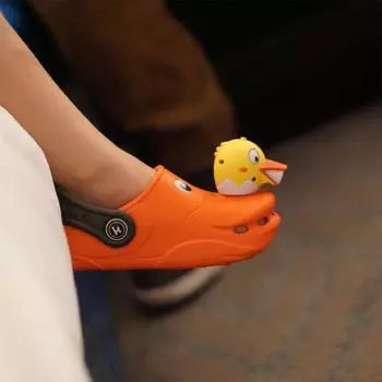 Светодиодные сандалии Kkomomshu Duck Beam-DU1KIDSRED 140