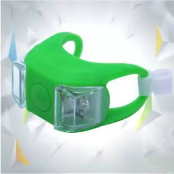 Светодиодные силиконовые передние и задние фонари для горного велосипеда, фонарь с клипсой для велосипеда, велосипедные аксессуары