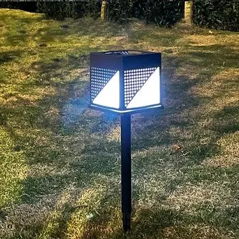 Светодиодные солнечные фонари на открытом воздухе, водонепроницаемые, большая батарея 800 мАч, декоративное уличное освещение в саду