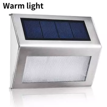 Светодиодные солнечные фонари, наружное освещение, водонепроницаемый садовый ночной светильник, инструмент для освещения Warm Light