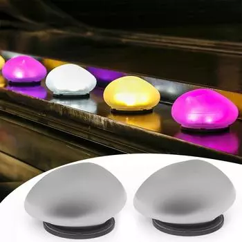 Светодиодные солнечные садовые светильники для украшения ландшафта газона светящийся каменный светильник водонепроницаемый уличный светильник для дорожек на солнечных батареях