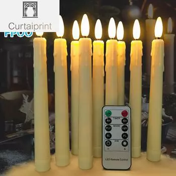 -Светодиодные свечи с мерцающим пламенем, высокие свечи, таймер на батарейках, пульт дистанционного управления, свечи для рождественской вечеринки, свадебного ужина, украшения стола розовый