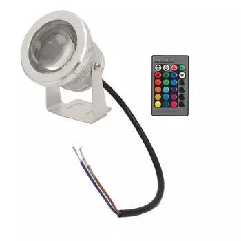 Светодиодные светильники для пруда IP68 12 В RGB, меняющие цвет, погружные светильники для фонтана в бассейне