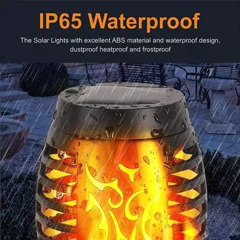 Светодиодные уличные фонари на солнечных батареях, водонепроницаемые уличные фонари на солнечных батареях для сада, патио, солнечные фонари на Хэллоуин
