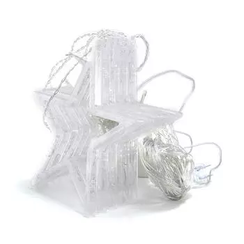 Светодиодные звезды, рождественские подвесные светильники для штор, гирлянда, сетка, рождественская вечеринка, домашний декор, декабрь жёлтый