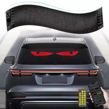 Светодиодный экран Blink Devil s Eye, светодиодная матрица, пиксельная панель, светодиодная панель с гибким дисплеем и светодиодной подсветкой для автомобильных знаков