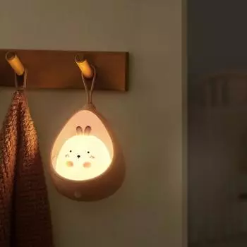 Светодиодный автоматический ночник с датчиком человеческого тела, зарядка через USB, бытовой ночник для спальни, интеллектуальный ночник с датчиком