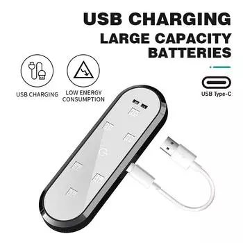 Светодиодный автомобильный дверной приветственный свет, многоцветная вспышка, беспроводной атмосферный предупреждающий свет, задний фонарь для предотвращения столкновений CHINA