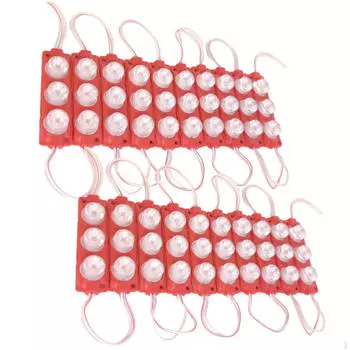 Светодиодный боковой габаритный фонарь для грузовиков и прицепов - 24 В водонепроницаемый аксессуар Red Light