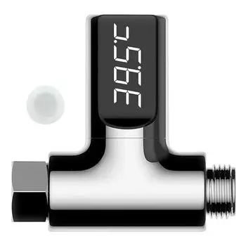 Светодиодный цифровой дисплей для кухни 8-85 Электрический измеритель температуры Датчик для ухода за детьми ABS PC Термометр для душа Аксессуары для ванной комнаты