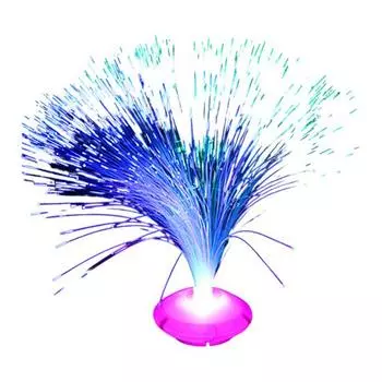 Светодиодный цвет меняющий оптический ночной световодный светильник Красочный декор для домашней вечеринки