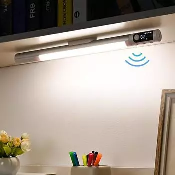 Светодиодный датчик движения, беспроводной индукционный дисплей, ночник, перезаряжаемый через USB, лампа для кухонного шкафа, гардероба
