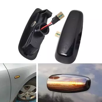 Светодиодный динамический боковой габаритный фонарь для Hyundai i30 CW Azera Elantra Avante Kia Pro Ceed Rio 3 Carens Saloon UB