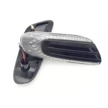 Светодиодный динамический боковой габаритный указатель поворота, повторитель указателя поворота, последовательный мигающий фонарь для BMW Mini Cooper F55 F56 F57 2014-2017