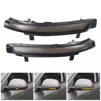 Светодиодный динамический указатель поворота, зеркальный фонарь для Skoda Octavia MK2 1Z Superb B6 3T