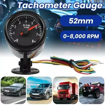 Светодиодный дисплей, тахометр, простая установка, руководство пользователя на английском языке, простая установка, RPM, элемент CHINA