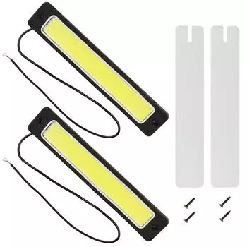 Светодиодный дневной световой бар Safego для багажника лодки водонепроницаемый пылезащитный 16 Вт/комплект ударопрочный яркий белый свет 3000 лм 6000 К 2 шт.