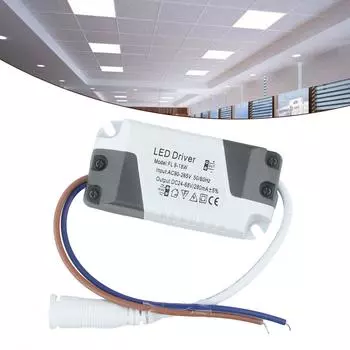 Светодиодный драйвер 8-18 Вт/8-24 Вт 90-265 В Драйвер потолочного светильника 8-18w
