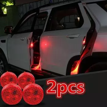 Светодиодный дверной светильник 2x беспроводной автомобильный логотип дверной декоративный светильник Ghost Shadow Welcome Laser Projector 2Pcs