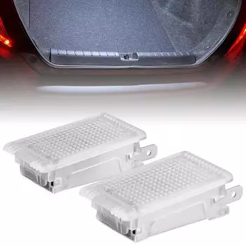 Светодиодный дверной светильник, багажник, багажник, внутренняя лампа для Opel Meriva Calibra Tigra Kadett Signum, замена автомобиля белый