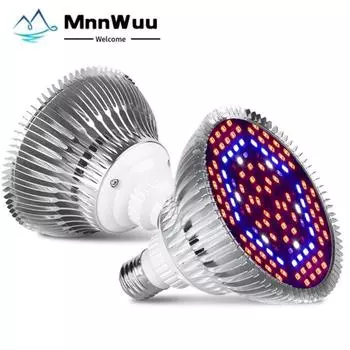 Светодиодный фитосветильник полного спектра, фитолампа E27, лампа для растений E14, УФ-лампа для теплицы, семян цветов, светодиодный гидропонный светильник для роста E27 18W 18Leds