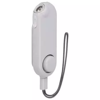 Светодиодный фонарь безопасности GENTOS с зарядкой от USB [Яркость 120 люмен/Практичное освещение 4 часа/Звуковой сигнал безопасности] Использует специальную перезаряжаемую батарею безопасности