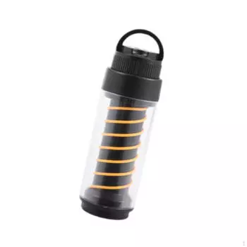 Светодиодный фонарь для кемпинга, многофункциональный водонепроницаемый подвесной фонарь для палатки для выживания, Black