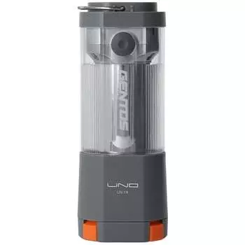 Светодиодный фонарь GENTOS 2WAY, который также можно использовать как фонарик, перезаряжаемый (специальная перезаряжаемая батарея), высокая яркость, теплый цвет, 350 люмен,