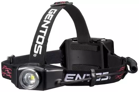 Светодиодный фонарь GENTOS с аккумулятором, 500 Вт, 12 В, соответствует стандартам ANSI [Яркость люменов/Практическое время работы/Защита от пыли/Водонепроницаемость]