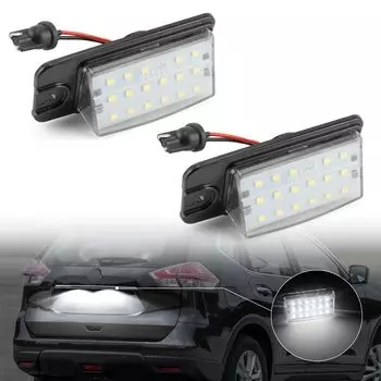 Светодиодный фонарь номерного знака GemPro для Nissan Rogue Skyline Crossover Murano Lafesta Cima Infiniti и Super Genuine X-Trail T32, T32, J50, Z51/Z50, B30,