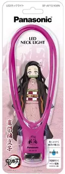 Светодиодный фонарь Panasonic на шею Demon Kimetsu no Yaiba Nezuko напечатан на изделии Ограниченное количество Может использоваться около 15 часов Slayer (Тело Незуко)