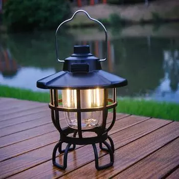 Светодиодный фонарь с маслом IPX4 водонепроницаемый с бесконечным затемнением и сжатием, прочный аварийный ураганный фонарь для перебоев в подаче электроэнергии, палатка, походы one size