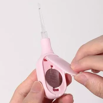 Светодиодный фонарик Earpick Baby Ear Cleaner Эндоскоп Penlight Spoon Очистка ушной кюретки Light Spoon Удаление ушной серы onesize